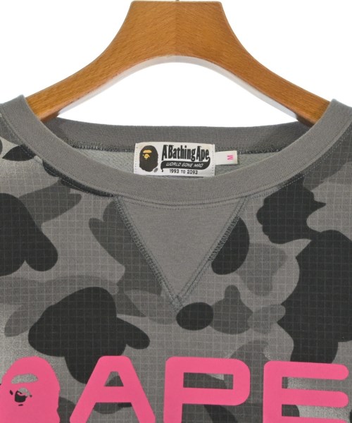 A BATHING APE（アベイシングエイプ）スウェット グレー サイズ:M レディース/2200659589033
