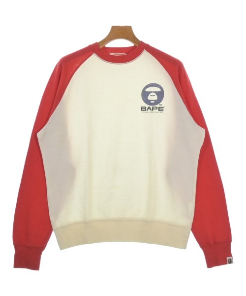 A BATHING APE(アベイシングエイプ)Tシャツ・カットソー 白 サイズ:M/2200653887487