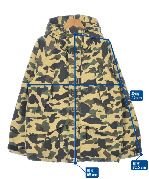 A BATHING APE（アベイシングエイプ）マウンテンパーカー ベージュ サイズ:S メンズ/2200658667107