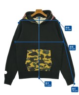 A BATHING APE（アベイシングエイプ）パーカー 黒 サイズ:L メンズ/2200661359020