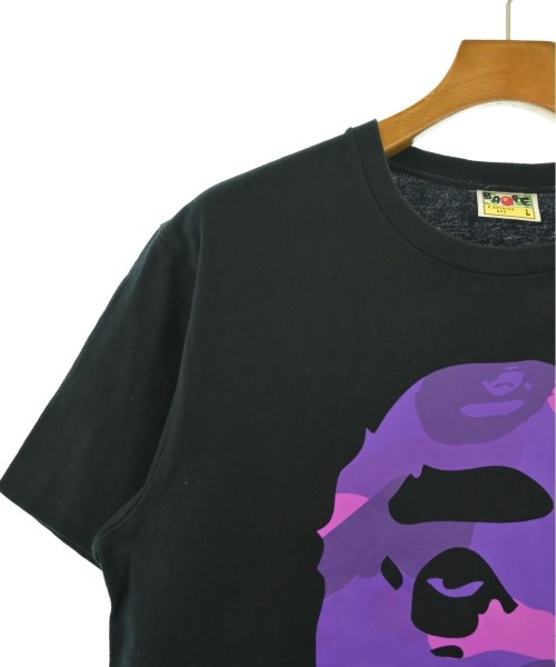 A BATHING APE（アベイシングエイプ）Tシャツ・カットソー 黒 サイズ:L メンズ/2200661681022