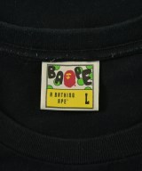 A BATHING APE（アベイシングエイプ）Tシャツ・カットソー 黒 サイズ:L メンズ/2200661681022