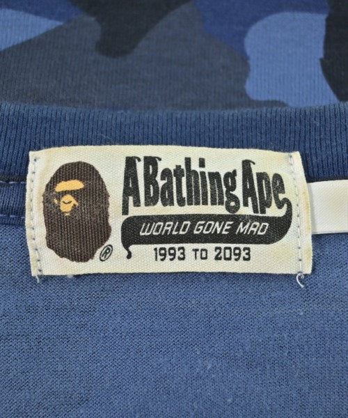 A BATHING APE（アベイシングエイプ）Tシャツ・カットソー 青 サイズ:L メンズ/2200661681046