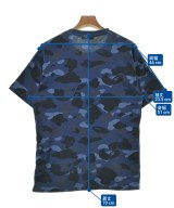 A BATHING APE（アベイシングエイプ）Tシャツ・カットソー 青 サイズ:L メンズ/2200661681046