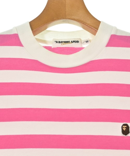 A BATHING APE（アベイシングエイプ）Tシャツ・カットソー ピンク サイズ:S メンズ/2200662180098