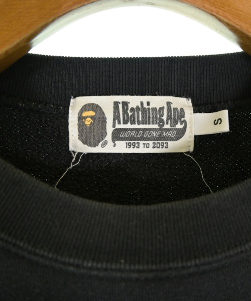 A BATHING APE（アベイシングエイプ）スウェット 黒 サイズ:S メンズ/2200710954022