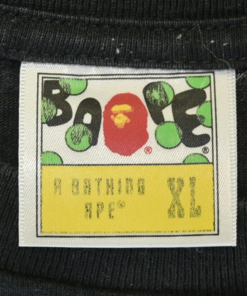 A BATHING APE（アベイシングエイプ）Tシャツ・カットソー 黒 サイズ:XL メンズ/2200711396098
