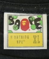 A BATHING APE（アベイシングエイプ）Tシャツ・カットソー 黒 サイズ:XL メンズ/2200711396098