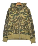 A BATHING APE（アベイシングエイプ）パーカー カーキ サイズ:S メンズ/2200711737044