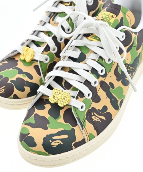A BATHING APE（アベイシングエイプ）スニーカー ベージュ サイズ:25.5cm メンズ/2200712722087