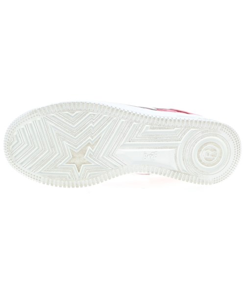 A BATHING APE（アベイシングエイプ）スニーカー 赤 サイズ:27cm メンズ/2200713424089