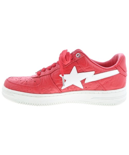 A BATHING APE（アベイシングエイプ）スニーカー 赤 サイズ:27cm メンズ/2200713424089