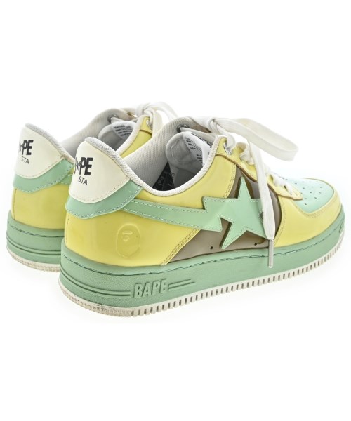 A BATHING APE（アベイシングエイプ）スニーカー 黄 サイズ:26.5cm メンズ/2200713424157