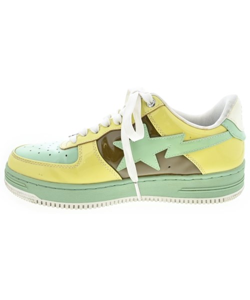 A BATHING APE（アベイシングエイプ）スニーカー 黄 サイズ:26.5cm メンズ/2200713424157