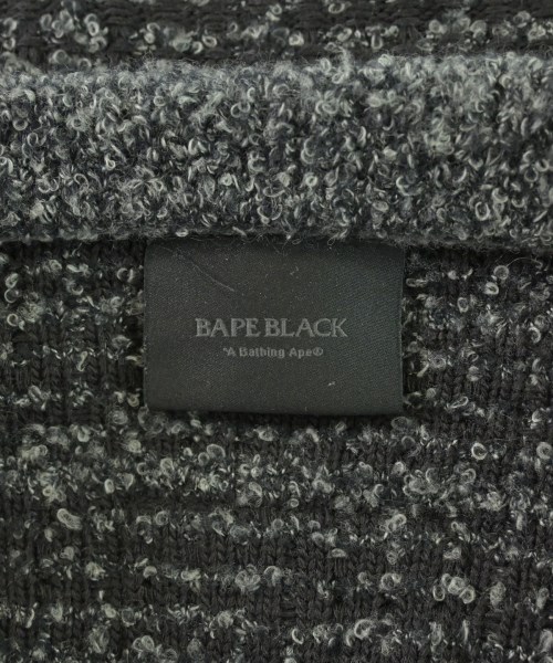 A BATHING APE（アベイシングエイプ）カーディガン 黒 サイズ:L メンズ/2200713937015