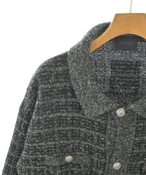 A BATHING APE（アベイシングエイプ）カーディガン 黒 サイズ:L メンズ/2200713937015