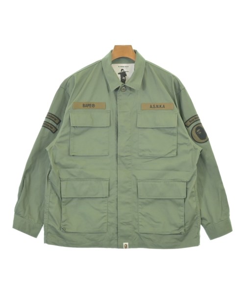 A BATHING APE(アベイシングエイプ)のミリタリーブルゾン サイズ:S 26,000円