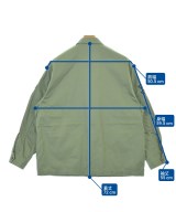 A BATHING APE（アベイシングエイプ）ミリタリーブルゾン カーキ サイズ:S メンズ/2200713937022