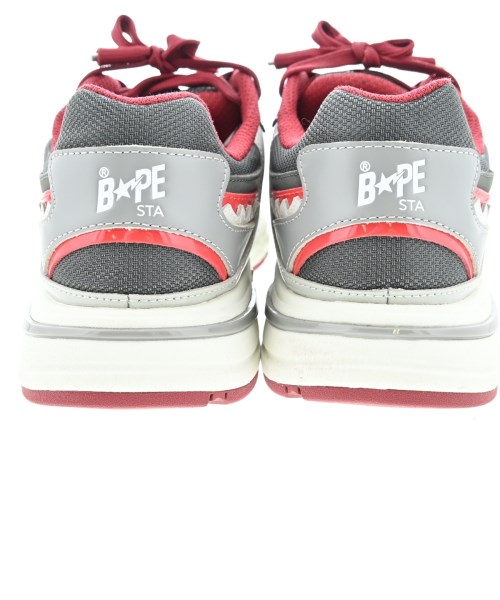 A BATHING APE（アベイシングエイプ）スニーカー グレー サイズ:27cm メンズ/2200713937121