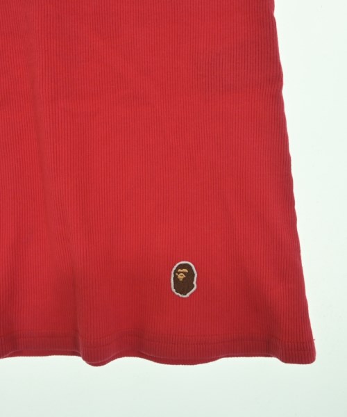 A BATHING APE（アベイシングエイプ）タンクトップ 赤 サイズ:-(M位) メンズ/2200714288086