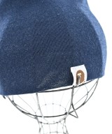 A BATHING APE（アベイシングエイプ）ニットキャップ・ビーニー 紺 サイズ:- メンズ/2200708313329