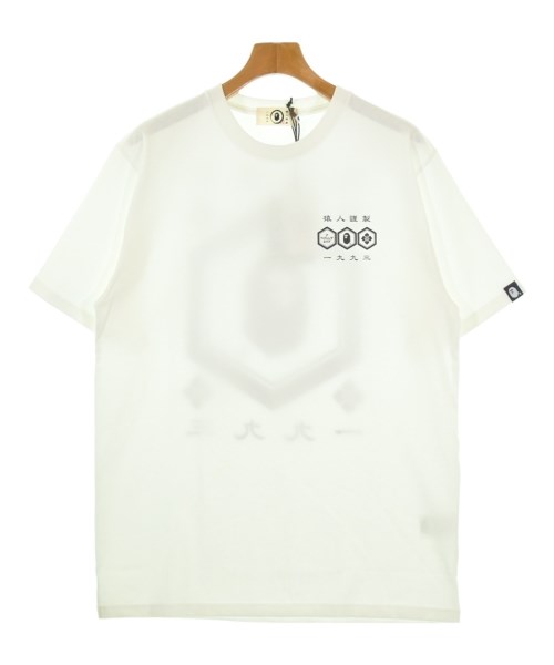 A BATHING APE（アベイシングエイプ）Tシャツ・カットソー 白 サイズ:L メンズ/2200716454014