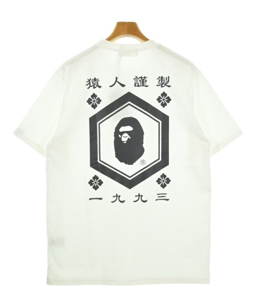 A BATHING APE（アベイシングエイプ）Tシャツ・カットソー 白 サイズ:L メンズ/2200716454014