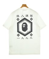 A BATHING APE（アベイシングエイプ）Tシャツ・カットソー 白 サイズ:L メンズ/2200716454014