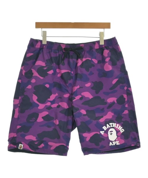 A BATHING APE（アベイシングエイプ）ショートパンツ 紺 サイズ:XL メンズ/2200717174072