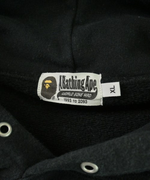 A BATHING APE（アベイシングエイプ）パーカー 黒 サイズ:XL メンズ/2200719550010