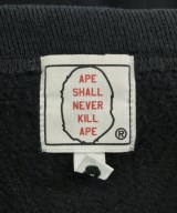 A BATHING APE（アベイシングエイプ）スウェット 黒 サイズ:M メンズ/2200633423445