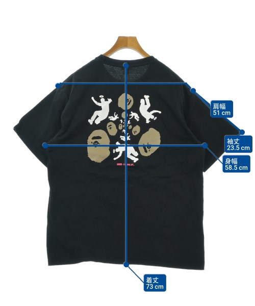 union（ユニオン）Tシャツ・カットソー 黒 サイズ:2XL メンズ/2200645267013