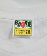 A BATHING APE（アベイシングエイプ）Tシャツ・カットソー 白 サイズ:2XL メンズ/2200645267020
