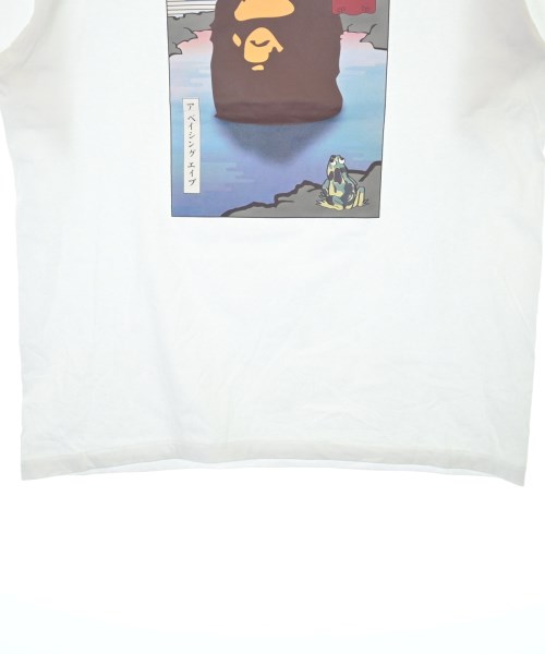 A BATHING APE（アベイシングエイプ）Tシャツ・カットソー 白 サイズ:XL メンズ/2200645513127