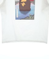 A BATHING APE（アベイシングエイプ）Tシャツ・カットソー 白 サイズ:XL メンズ/2200645513127