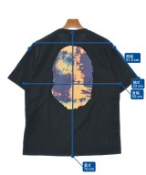 A BATHING APE（アベイシングエイプ）Tシャツ・カットソー 黒 サイズ:XL メンズ/2200645513134