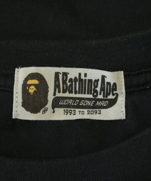 A BATHING APE（アベイシングエイプ）Tシャツ・カットソー 黒 サイズ:F メンズ/2200645866131