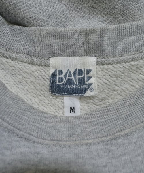 A BATHING APE（アベイシングエイプ）スウェット グレー サイズ:M メンズ/2200637337014