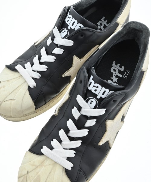 A BATHING APE（アベイシングエイプ）スニーカー 黒 サイズ:28cm メンズ/2200638163056