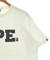 A BATHING APE（アベイシングエイプ）Tシャツ・カットソー 白 サイズ:XL メンズ/2200646337104