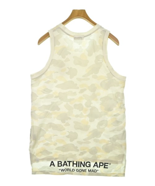 A BATHING APE（アベイシングエイプ）タンクトップ 白 サイズ:M メンズ/2200646938097