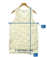 A BATHING APE（アベイシングエイプ）タンクトップ 白 サイズ:M メンズ/2200646938097
