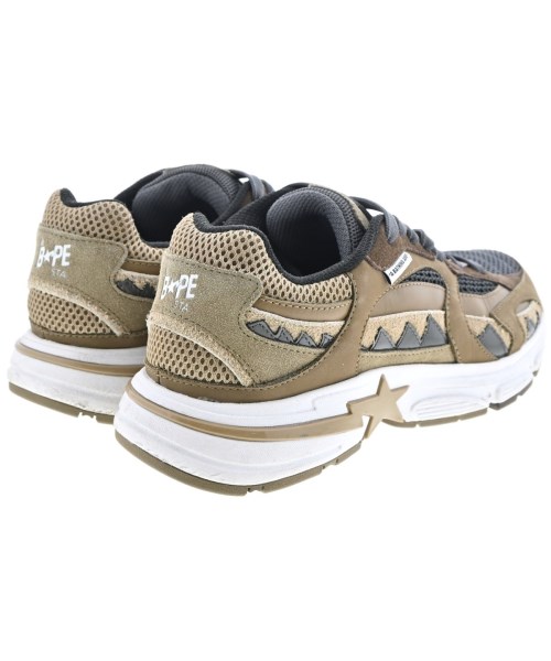 A BATHING APE（アベイシングエイプ）スニーカー 茶 サイズ:27cm メンズ/2200647147016