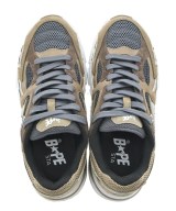 A BATHING APE（アベイシングエイプ）スニーカー 茶 サイズ:27cm メンズ/2200647147016