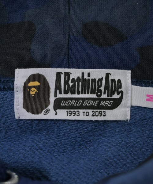 A BATHING APE（アベイシングエイプ）パーカー 紺 サイズ:M レディース/2200640003142