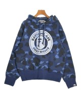A BATHING APE（アベイシングエイプ）パーカー 紺 サイズ:M レディース/2200640003142
