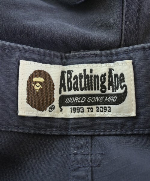A BATHING APE（アベイシングエイプ）カーゴパンツ 紺 サイズ:M メンズ/2200648081142
