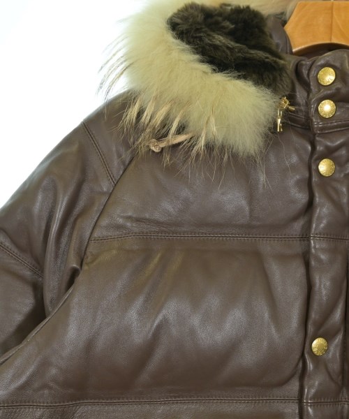 A BATHING APE（アベイシングエイプ）ダウンジャケット/ダウンベスト 茶 サイズ:M メンズ/2200648564010