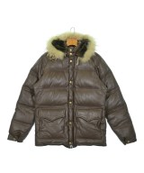 A BATHING APE（アベイシングエイプ）ダウンジャケット/ダウンベスト 茶 サイズ:M メンズ/2200648564010