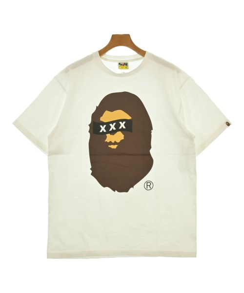 A BATHING APE(アベイシングエイプ)Tシャツ・カットソー 白 サイズ:XL/2200649519057